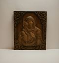 Резная икона «Феодоровская икона Божией Матери» из дуба(арт.И-00013) - уменьшенное фото.№3