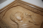 Резная икона «Казанская икона Божией Матери» из бука(арт.И-00011) - уменьшенное фото.№9