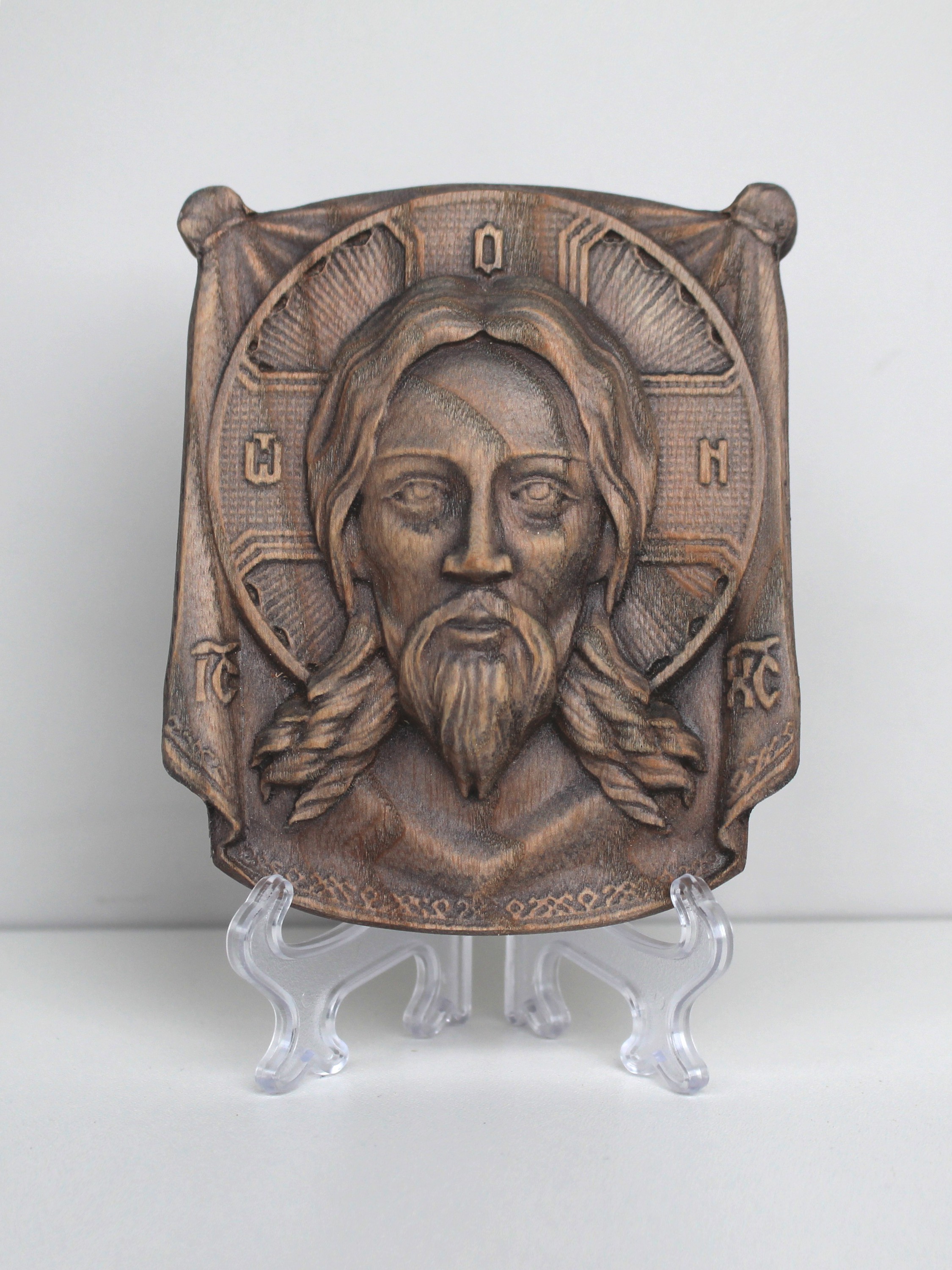 Мини-икона "Спас нерукотворный"