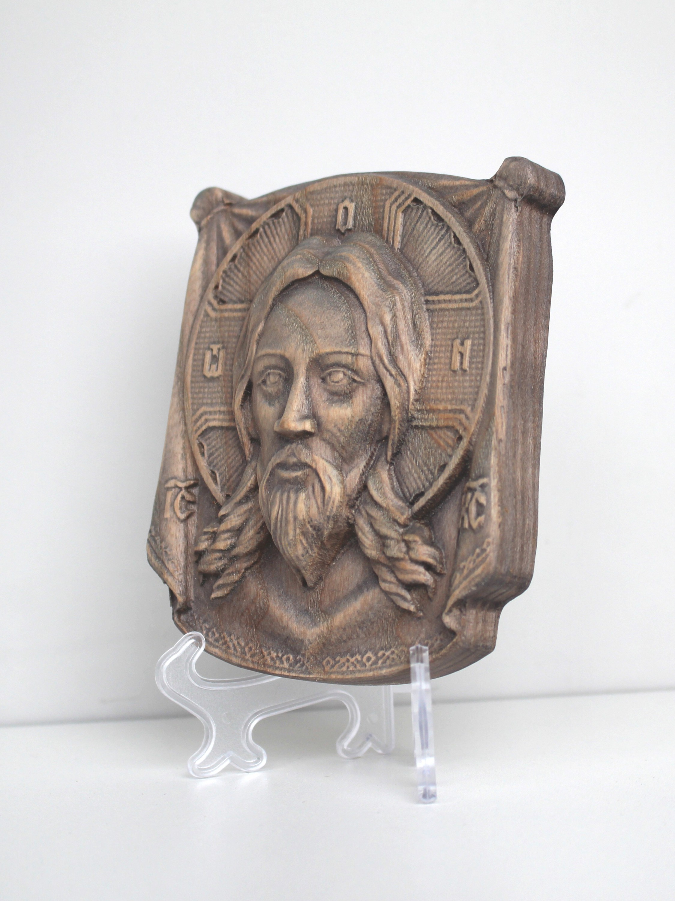 Мини-икона "Спас нерукотворный"