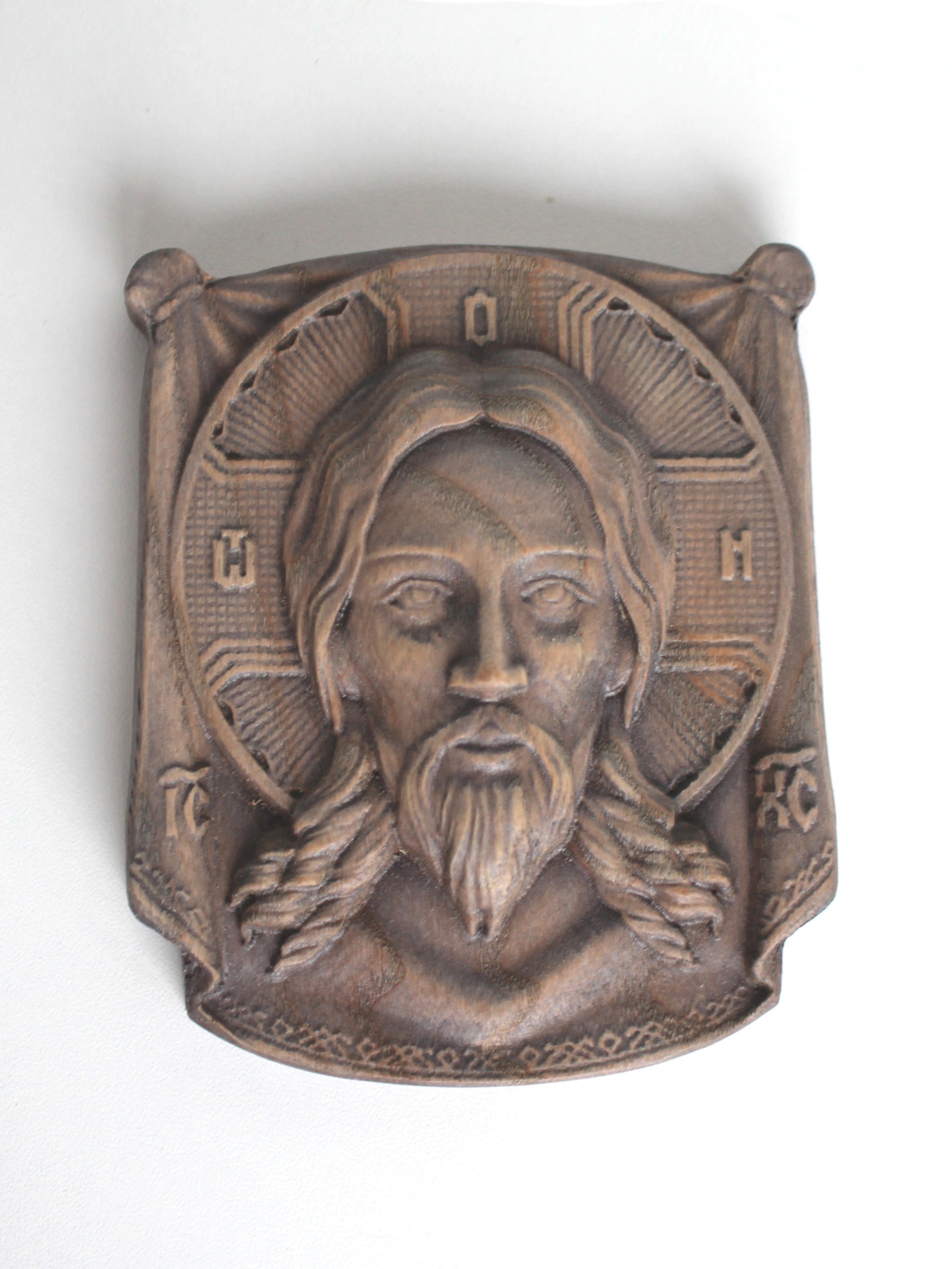 Мини-икона "Спас нерукотворный"