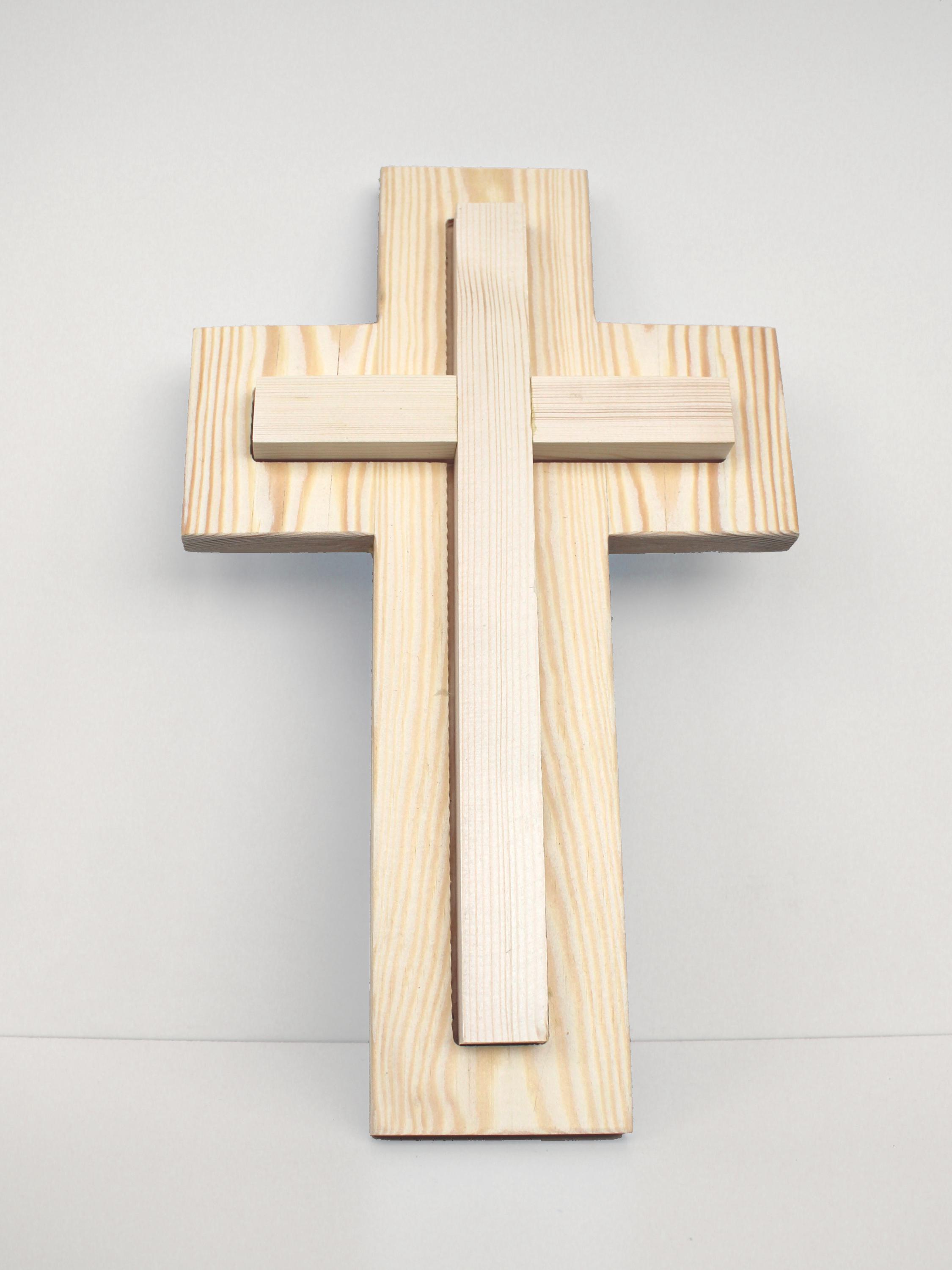 Крест настенный сдвоенный под покраску